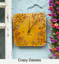 Hand Carved Leather Wall Clocks