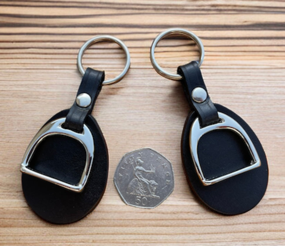 Stirrup iron keyring