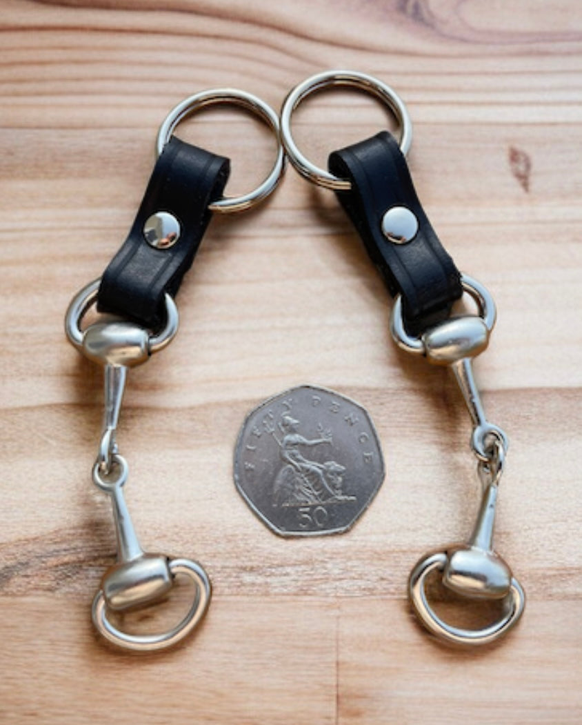 Horse bit keyring
