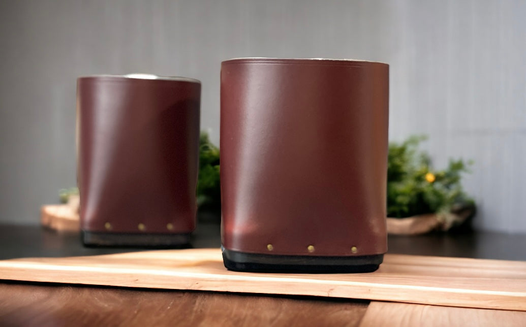 The Simple Little Leather Pot