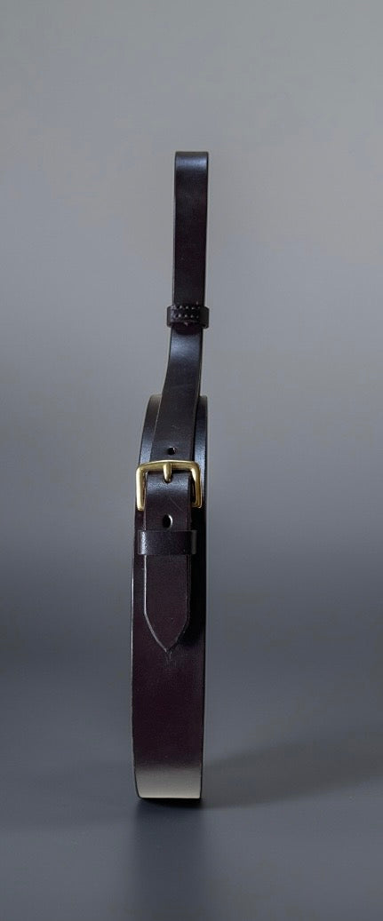 Leather Port Hole Clock
