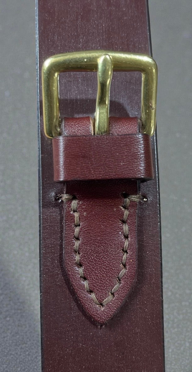 Leather Port Hole Clock