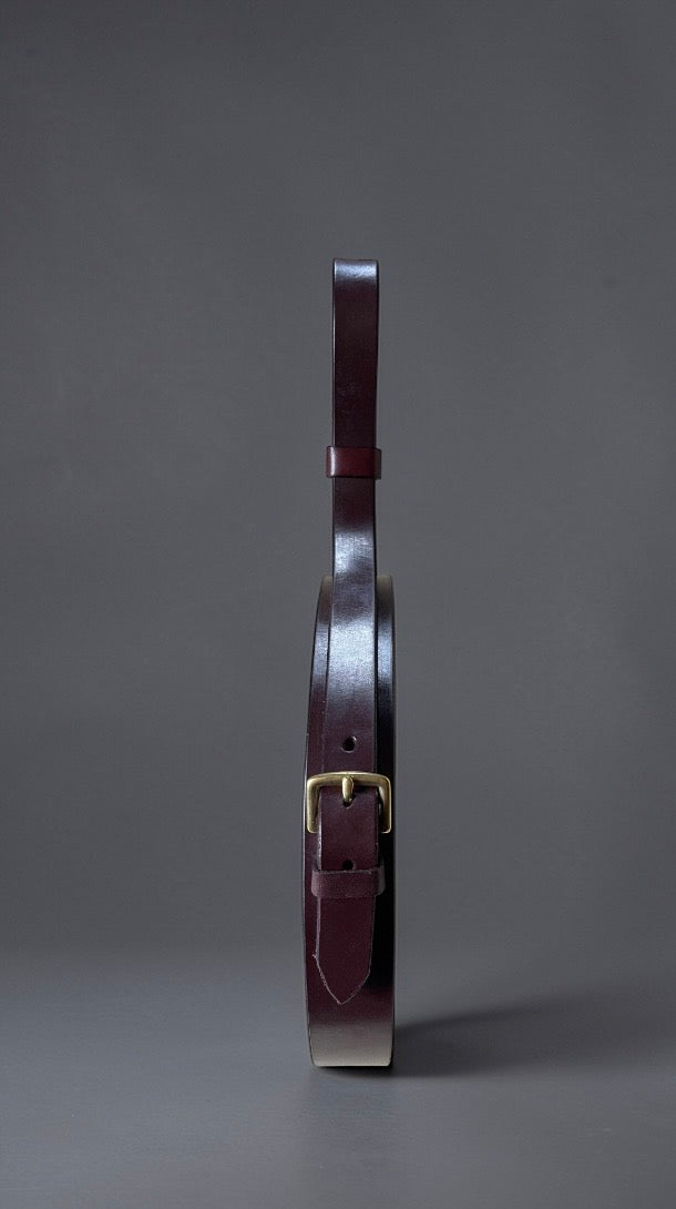 Leather Port Hole Clock