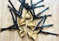 Stirrup Iron Curtain Tie Backs